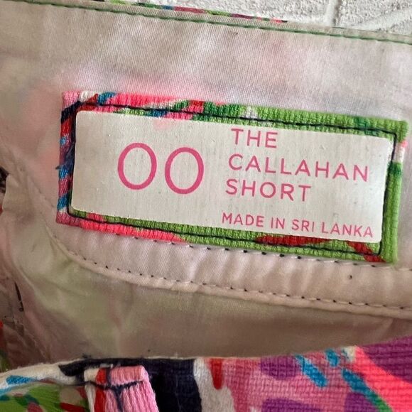 Lilly Pulitzer Women’s Shorts Callahan In The Vias Leaf Short Size 00 - Picture 5 of 5